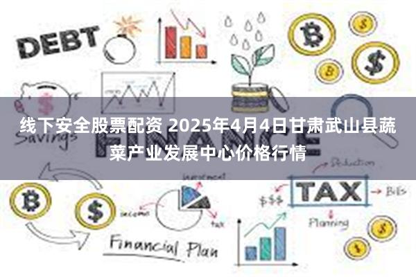线下安全股票配资 2025年4月4日甘肃武山县蔬菜产业发展中心价格行情